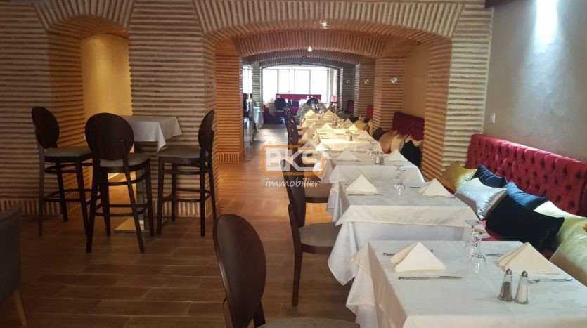 vente fond restaurant guéliz